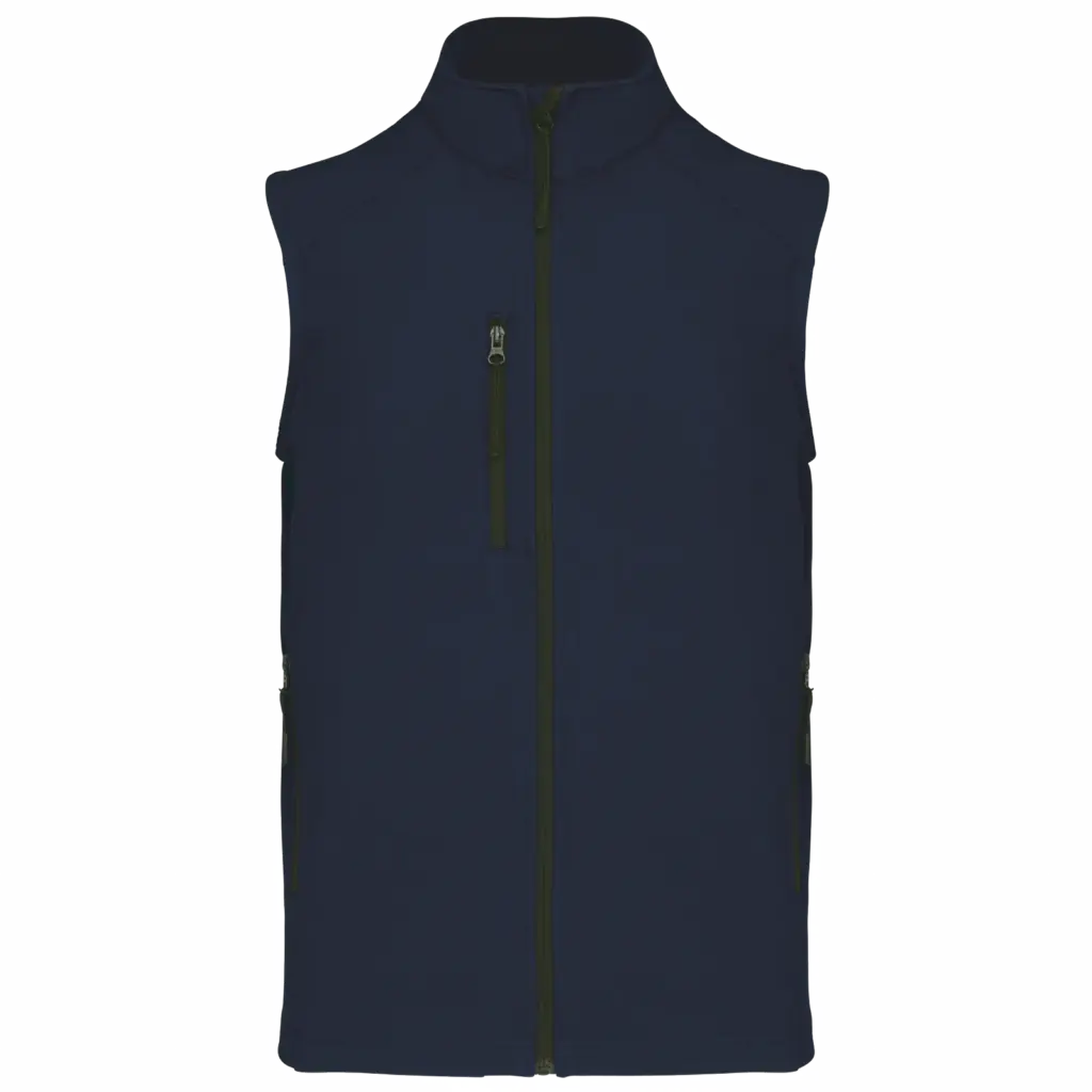PS_K403_NAVY - Hidalgo Softshell bodywarmer, navy — productfoto 40