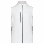 PS_K403_WHITE - Hidalgo Softshell bodywarmer, white — productfoto 49