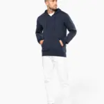 K4030-7_2025 - Hidalgo Ecologische herensweater met capuchon en ritssluiting — productfoto 4