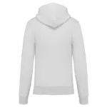 PS_K4030-B_ASHHEATHER - Hidalgo Ecologische herensweater met capuchon en ritssluiting, ash heather — productfoto 9