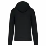 PS_K4030-B_BLACK - Hidalgo Ecologische herensweater met capuchon en ritssluiting, black — productfoto 12