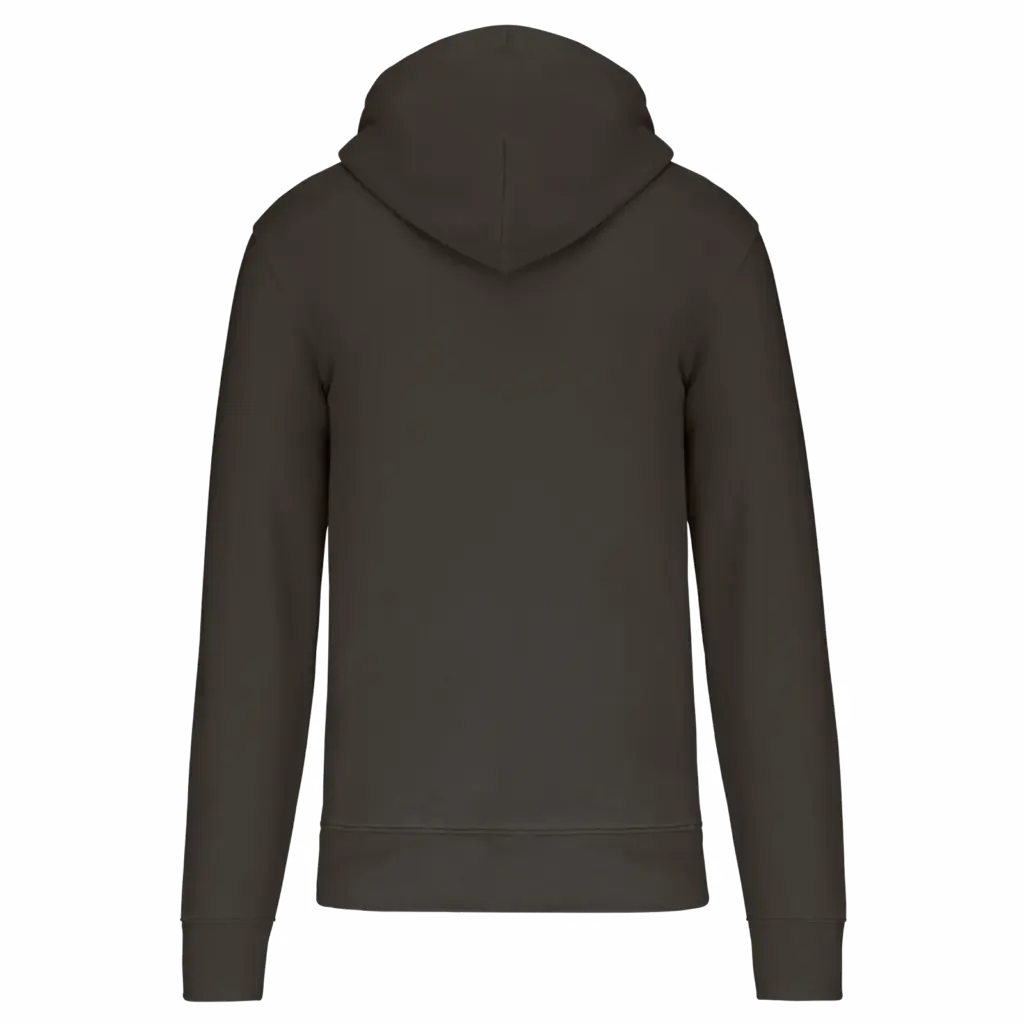 PS_K4030-B_DARKGREY - Hidalgo Ecologische herensweater met capuchon en ritssluiting, dark grey — productfoto 18