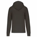 PS_K4030-B_DARKGREY - Hidalgo Ecologische herensweater met capuchon en ritssluiting, dark grey — productfoto 18