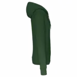 PS_K4030-S_FORESTGREEN - Hidalgo Ecologische herensweater met capuchon en ritssluiting, forest green — productfoto 19