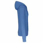 PS_K4030-S_LIGHTROYALBLUE - Hidalgo Ecologische herensweater met capuchon en ritssluiting, light royal blue — productfoto 25