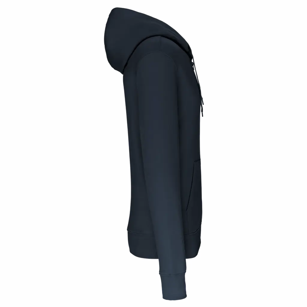 PS_K4030-S_NAVY - Hidalgo Ecologische herensweater met capuchon en ritssluiting, navy — productfoto 28