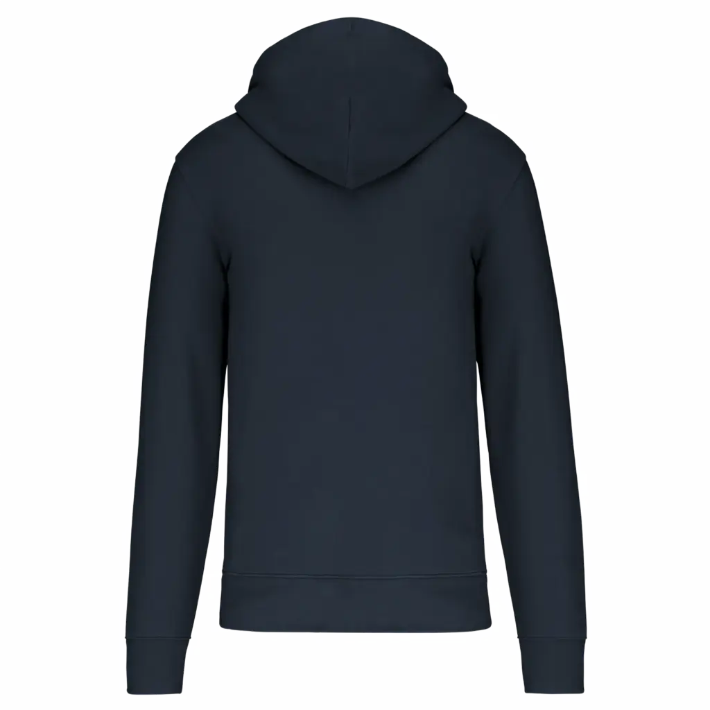 PS_K4030-B_NAVY - Hidalgo Ecologische herensweater met capuchon en ritssluiting, navy — productfoto 30