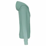 PS_K4030-S_SAGE - Hidalgo Ecologische herensweater met capuchon en ritssluiting, sage — productfoto 37