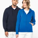 K4030-K4031-6_2025 - Hidalgo Ecologische damessweater met capuchon en ritssluiting — productfoto 7