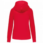 Ecologische damessweater met capuchon en ritssluiting — productfoto 40