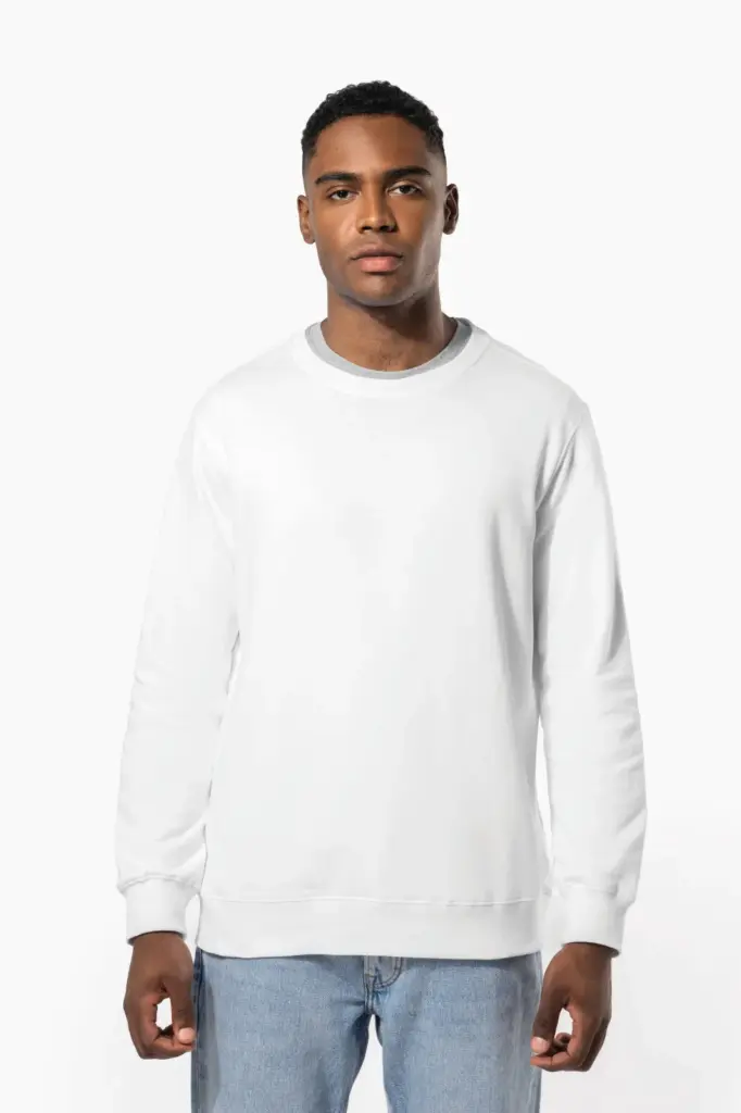 Sweater ronde hals 80/20 uniseks