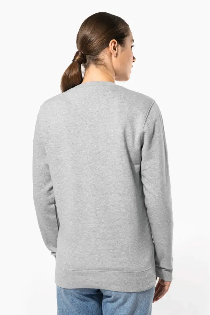 Sweater ronde hals 80/20 uniseks — productfoto 4