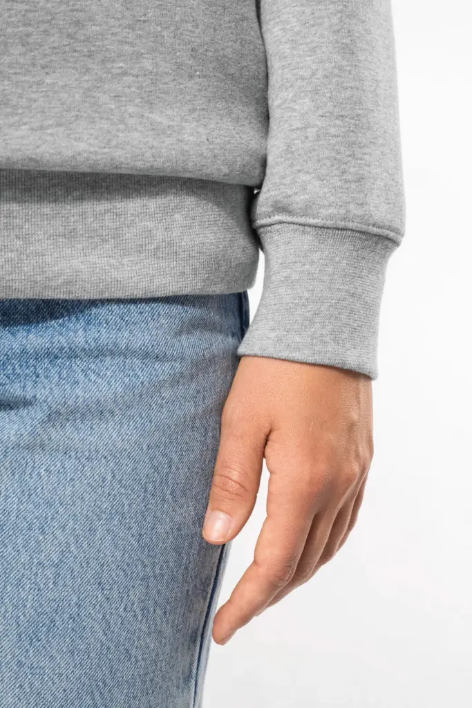 Sweater ronde hals 80/20 uniseks — productfoto 7