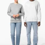 Sweater ronde hals 80/20 uniseks — productfoto 9