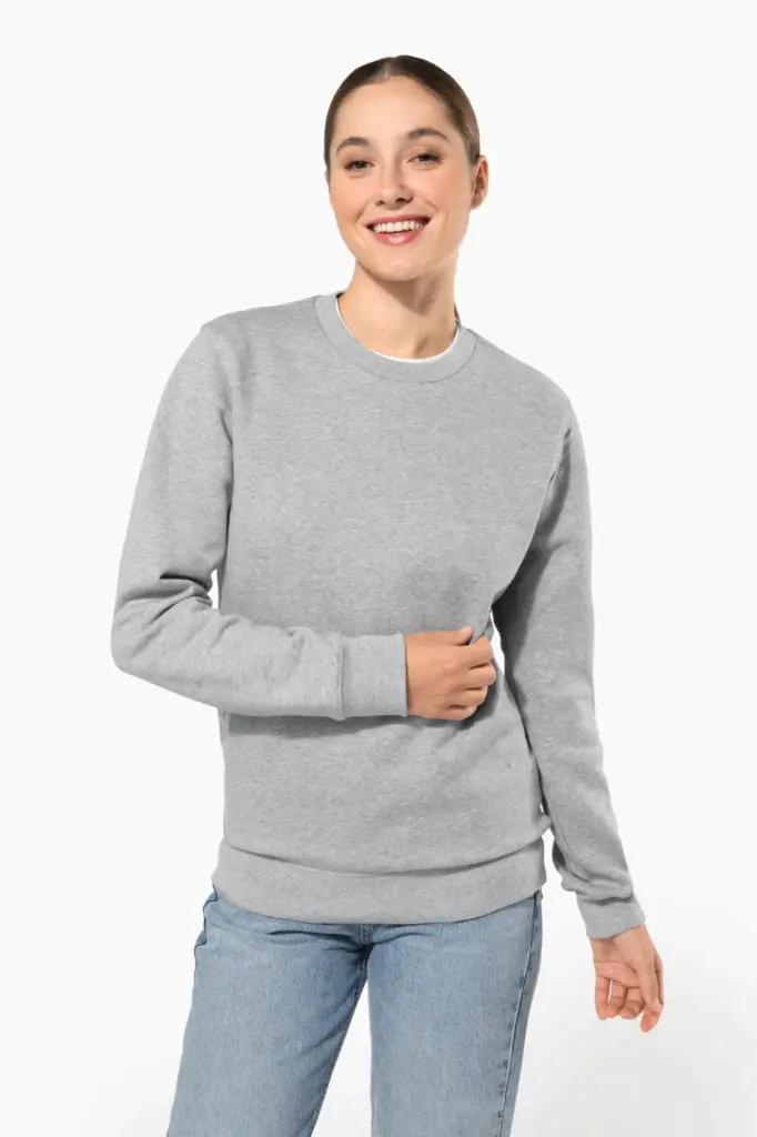 Sweater ronde hals 80/20 uniseks — productfoto 10