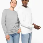 Sweater ronde hals 80/20 uniseks — productfoto 11