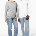 Sweater ronde hals 80/20 uniseks — productfoto 14