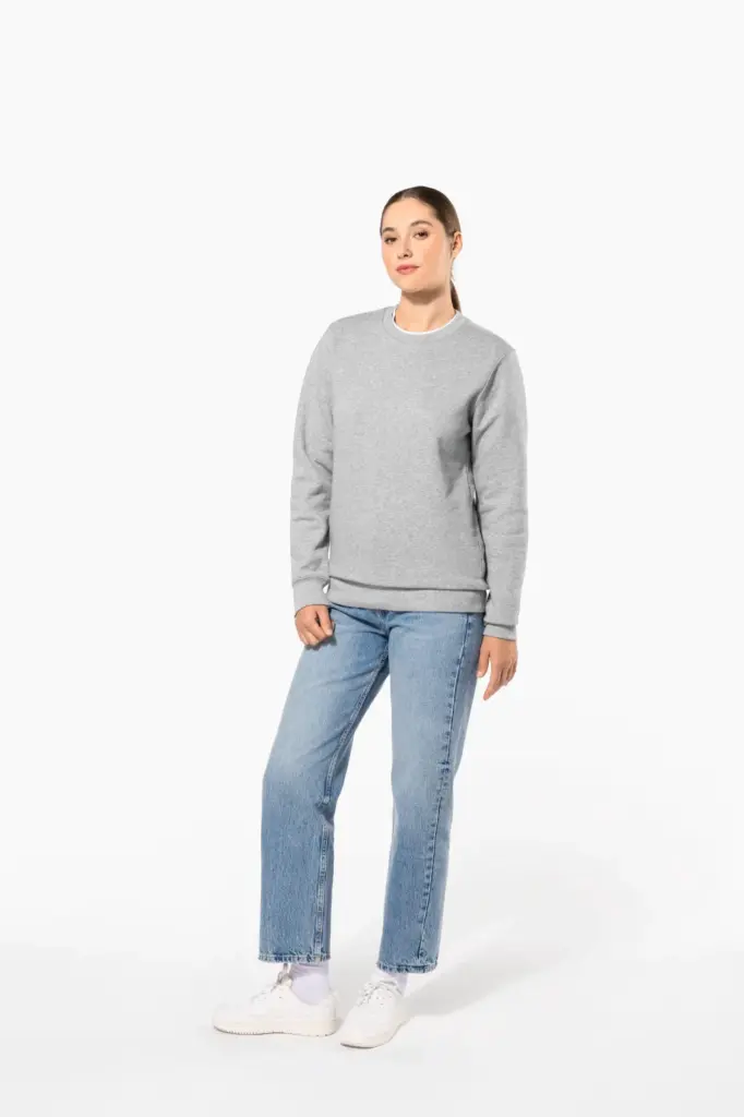 Sweater ronde hals 80/20 uniseks — productfoto 16