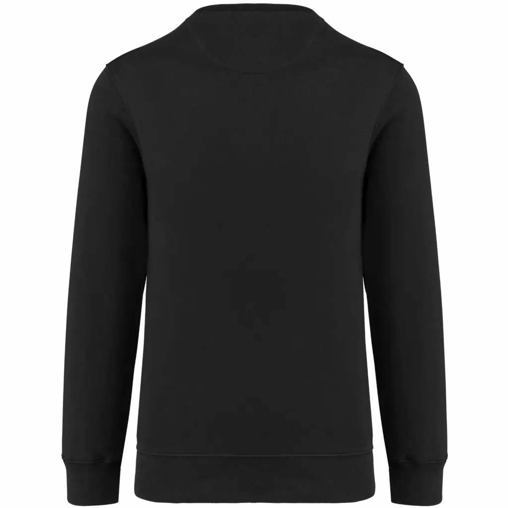 Sweater ronde hals 80/20 uniseks, black — productfoto 21