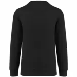 Sweater ronde hals 80/20 uniseks, black — productfoto 21