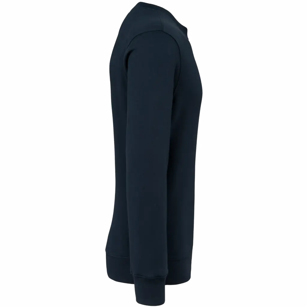 Sweater ronde hals 80/20 uniseks, navy — productfoto 25