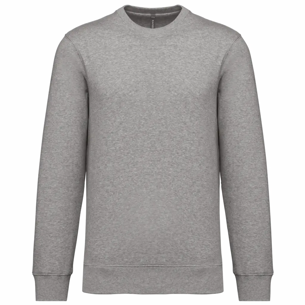 Sweater ronde hals 80/20 uniseks, oxford grey — productfoto 29