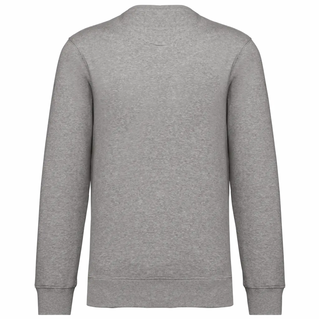 Sweater ronde hals 80/20 uniseks, oxford grey — productfoto 30