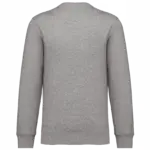 Sweater ronde hals 80/20 uniseks, oxford grey — productfoto 30