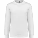 Sweater ronde hals 80/20 uniseks, white — productfoto 35
