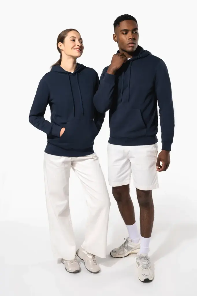 Sweater met capuchon 80/20 uniseks — productfoto 7
