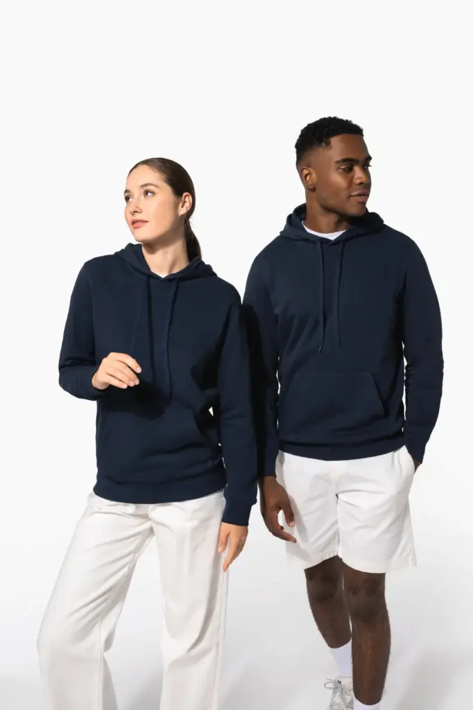 Sweater met capuchon 80/20 uniseks — productfoto 8