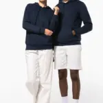 Sweater met capuchon 80/20 uniseks — productfoto 13
