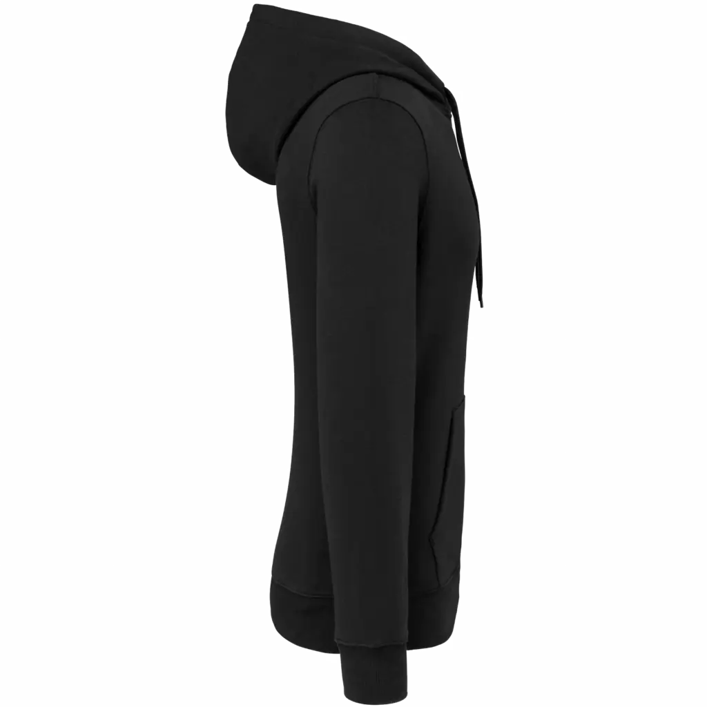 Sweater met capuchon 80/20 uniseks, black — productfoto 14