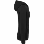 Sweater met capuchon 80/20 uniseks, black — productfoto 14