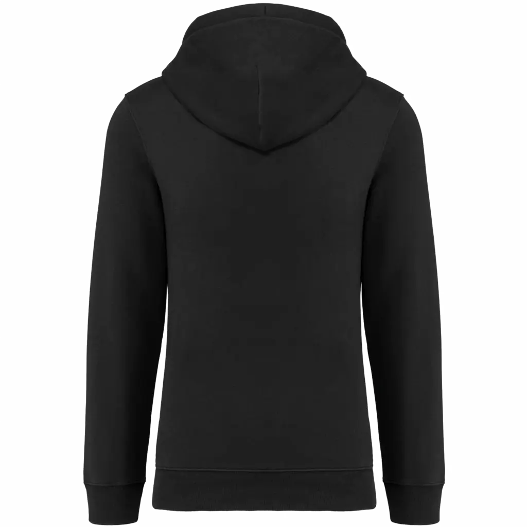 Sweater met capuchon 80/20 uniseks, black — productfoto 16