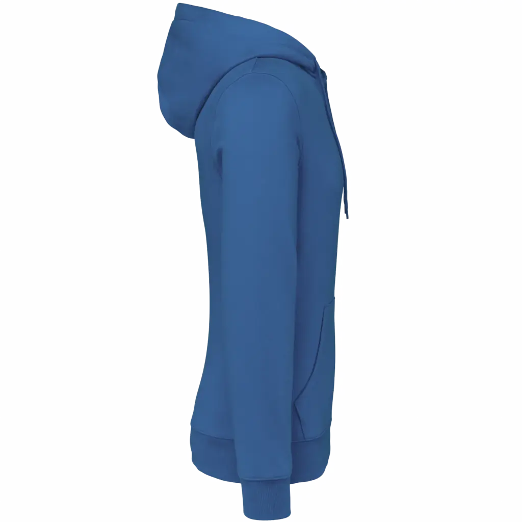 Sweater met capuchon 80/20 uniseks, light royal blue — productfoto 17
