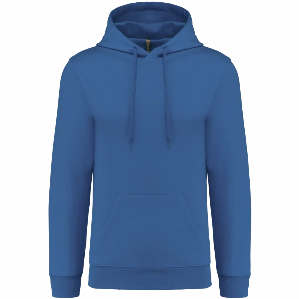 Sweater met capuchon 80/20 uniseks, light royal blue — productfoto 18