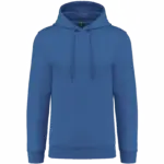 Sweater met capuchon 80/20 uniseks, light royal blue — productfoto 18