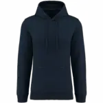 Sweater met capuchon 80/20 uniseks, navy — productfoto 21
