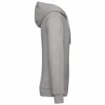 Sweater met capuchon 80/20 uniseks, oxford grey — productfoto 23