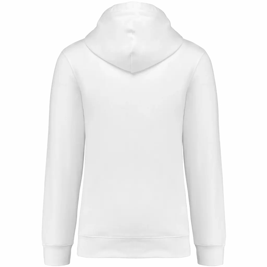 Sweater met capuchon 80/20 uniseks, white — productfoto 31