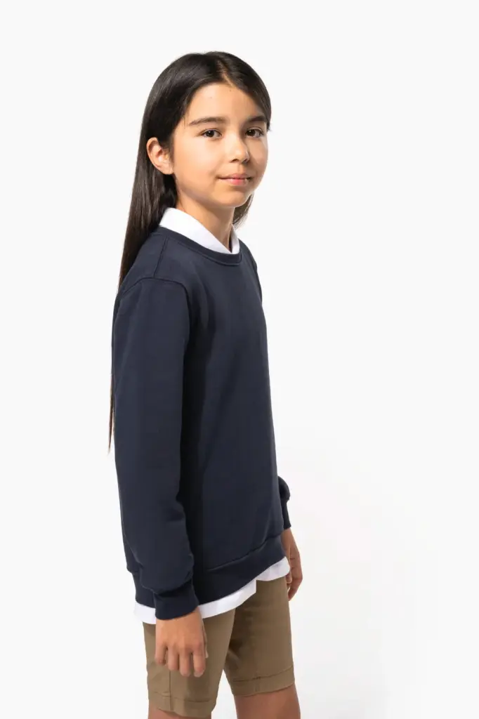 K4038-5_2024 - Hidalgo-werbeartikel Kindersweater met ronde hals — productfoto 10
