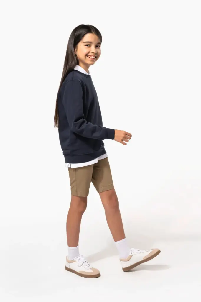 K4038-K7008-2_2024 - Hidalgo-werbeartikel Kindersweater met ronde hals — productfoto 11
