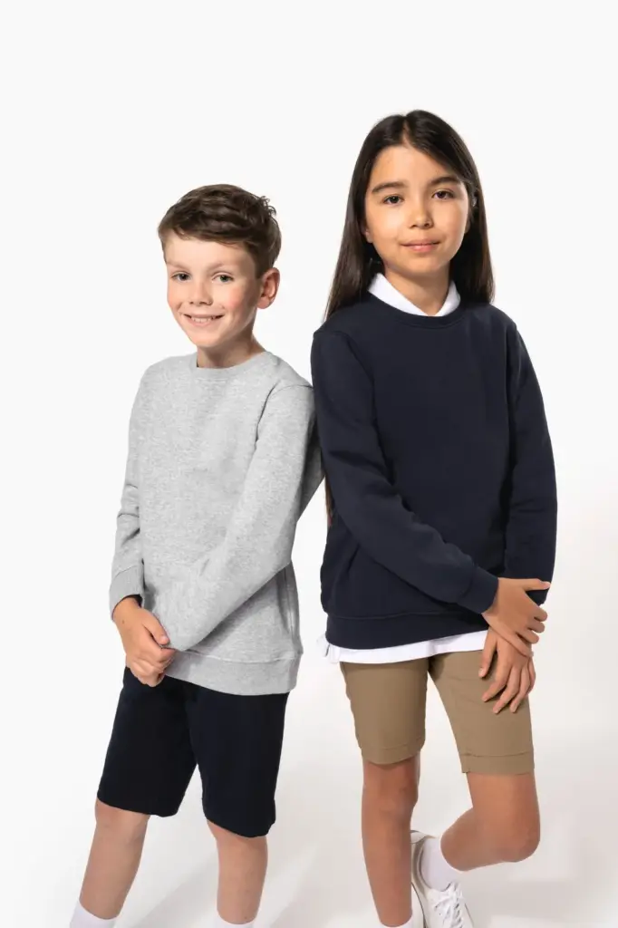 K4038-K7007-K7008-2_2024 - Hidalgo-werbeartikel Kindersweater met ronde hals — productfoto 14