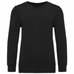 PS_K4038_BLACK - Hidalgo-werbeartikel Kindersweater met ronde hals, black — productfoto 17