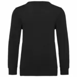 PS_K4038-B_BLACK - Hidalgo-werbeartikel Kindersweater met ronde hals, black — productfoto 18