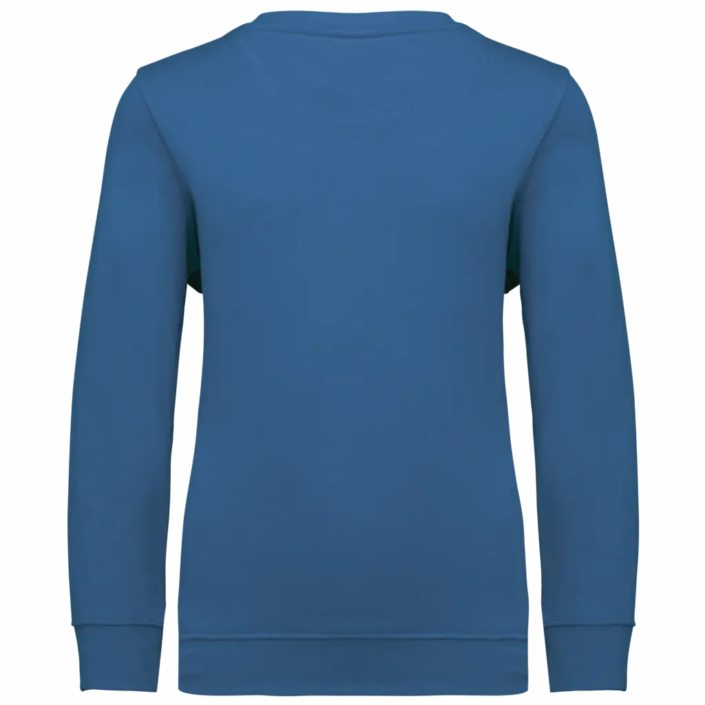 PS_K4038-B_LIGHTROYALBLUE - Hidalgo-werbeartikel Kindersweater met ronde hals, light royal blue — productfoto 21