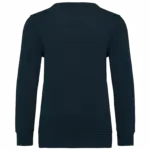 PS_K4038-B_NAVY - Hidalgo-werbeartikel Kindersweater met ronde hals, navy — productfoto 24