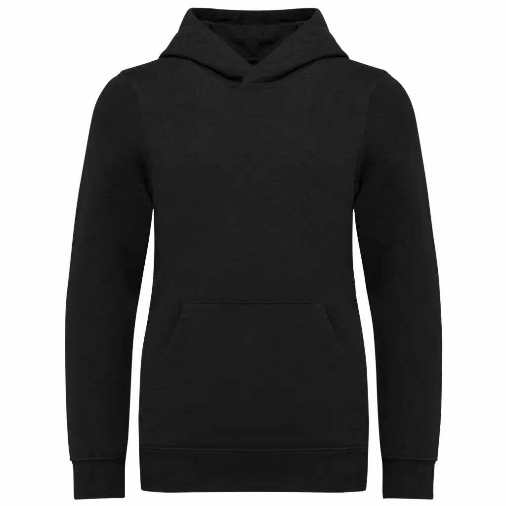 Kindersweater met capuchon, black — productfoto 17