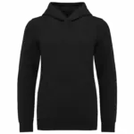 Kindersweater met capuchon, black — productfoto 17